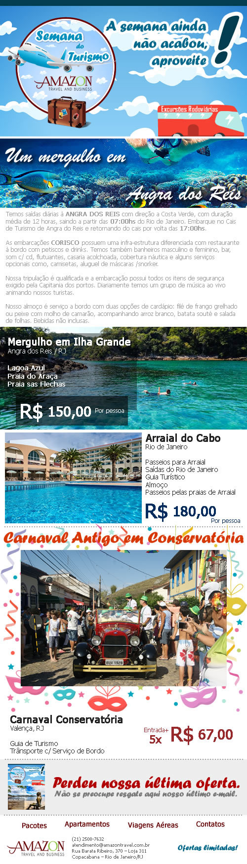 E-Mail Marketing Amazon Travel