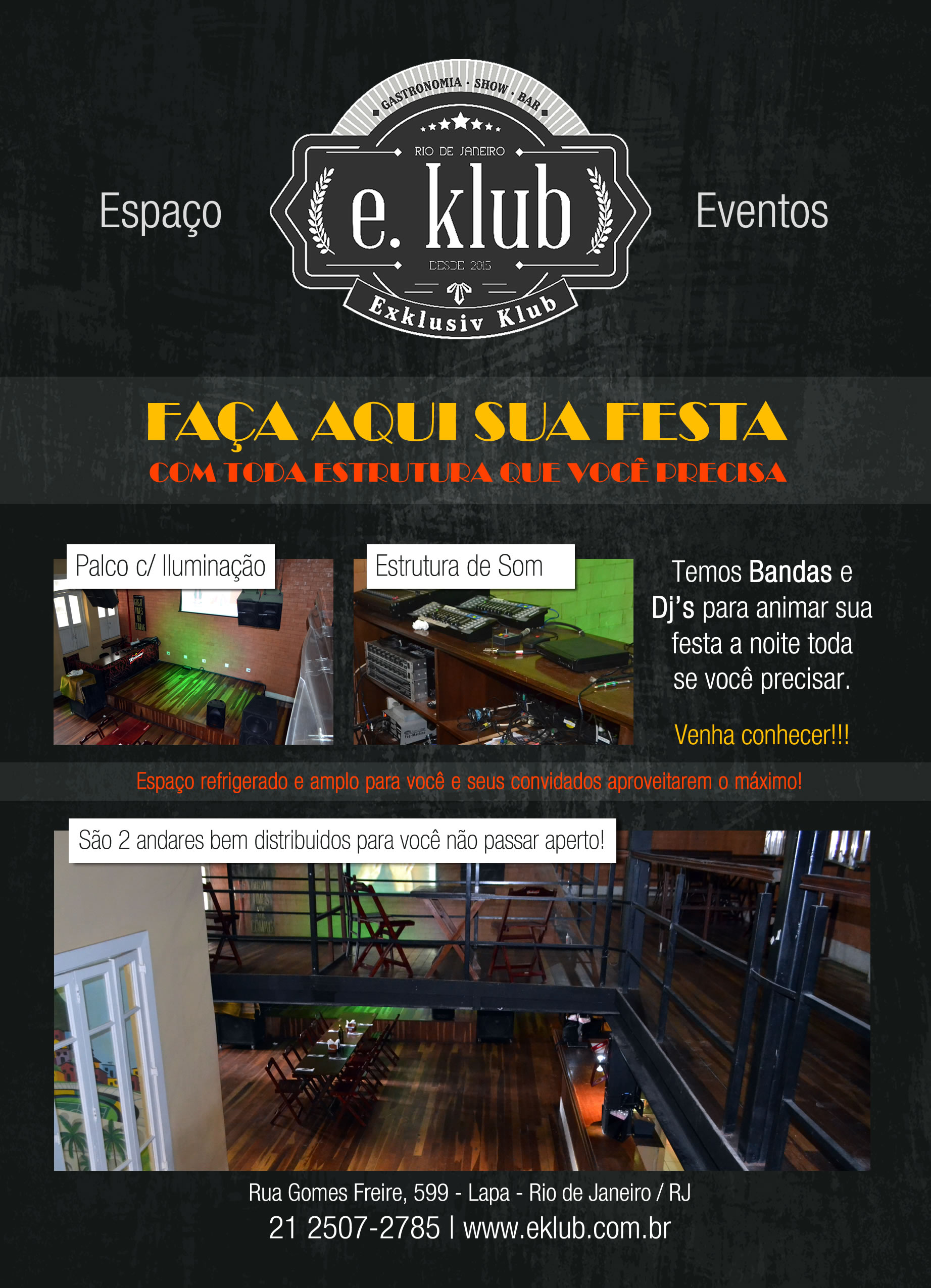 Exklusiv Klub - Folder de Eventos